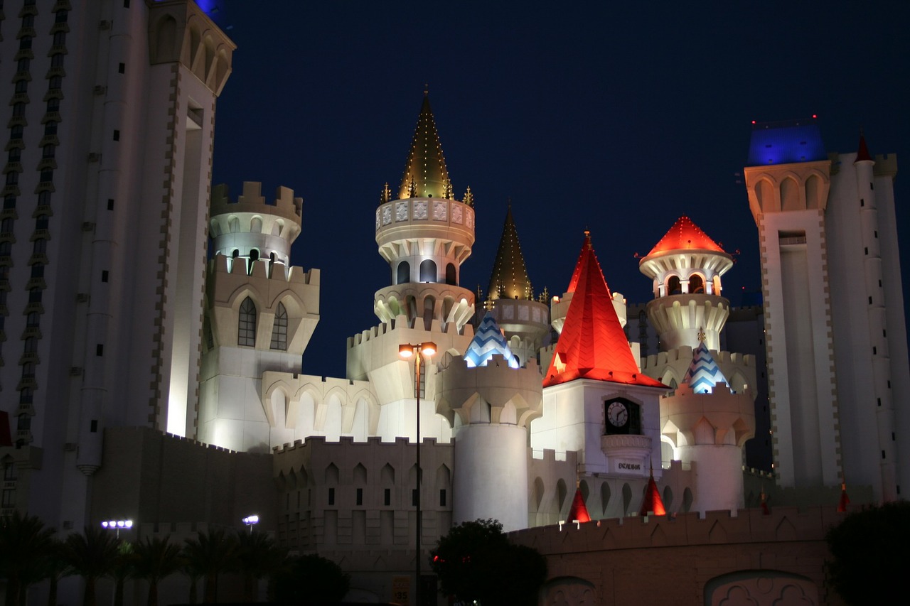 Excalibur, Las Vegasas, Usa, Nemokamos Nuotraukos,  Nemokama Licenzija