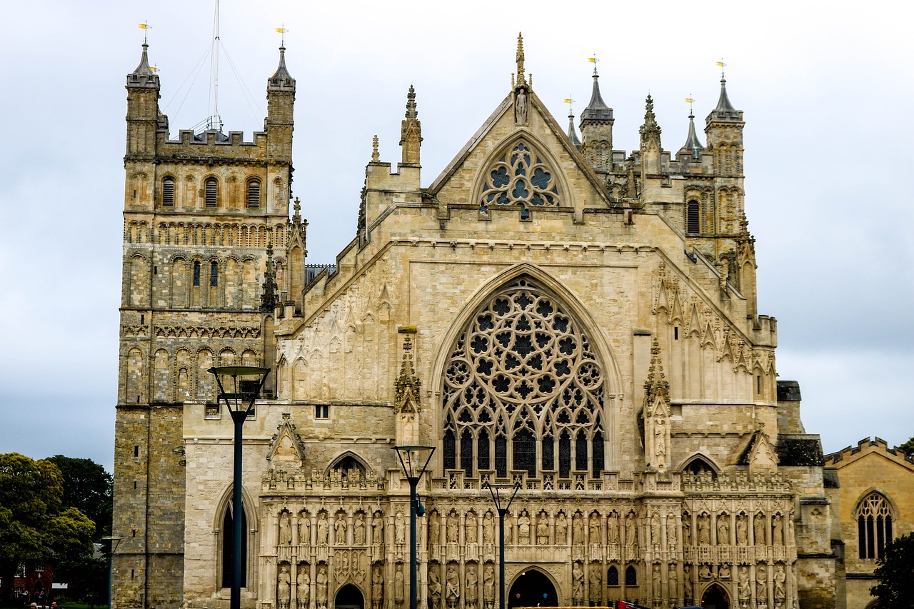 Exeter, Katedra, Anglija, Nemokamos Nuotraukos,  Nemokama Licenzija