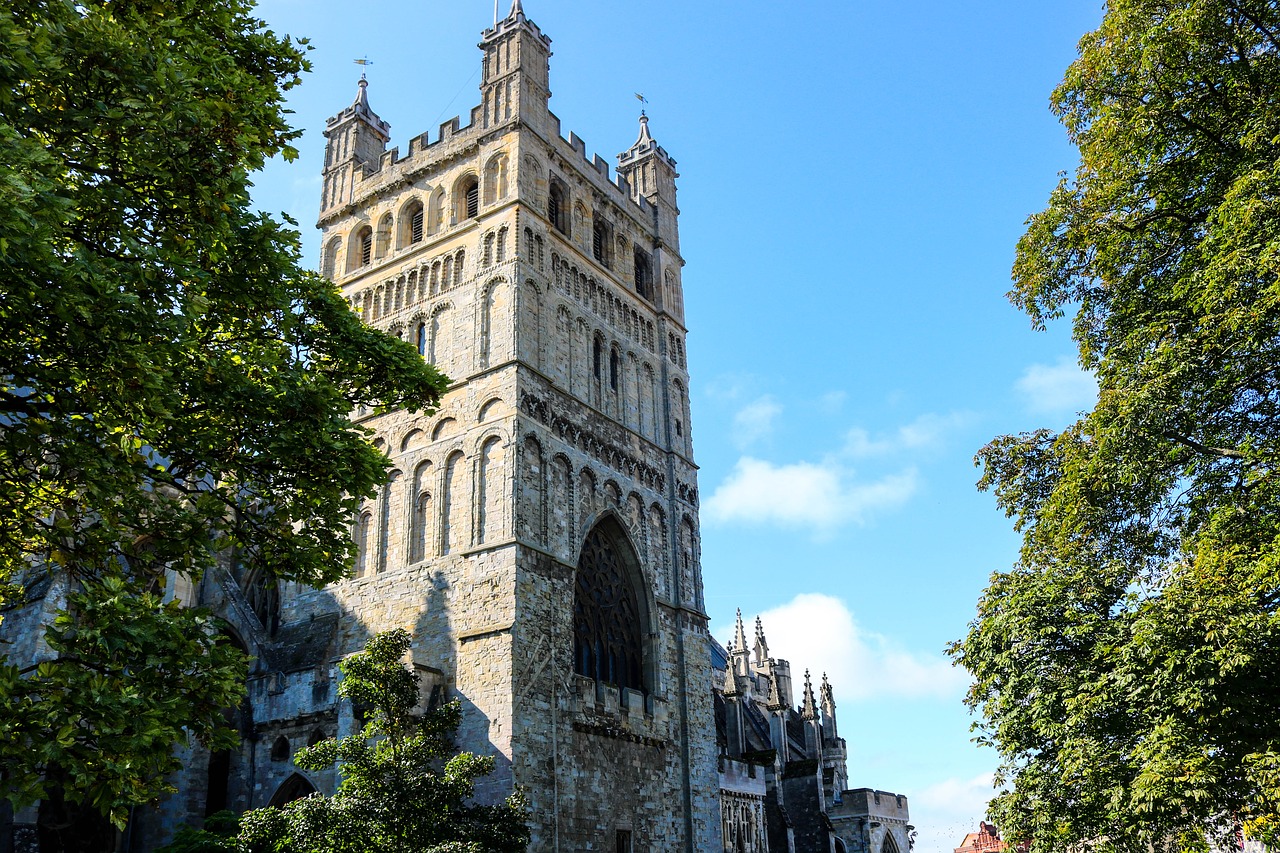 Exeter, Katedra, Anglija, Nemokamos Nuotraukos,  Nemokama Licenzija