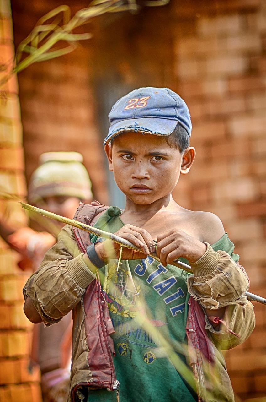 Didelis Skurdas, Madagaskaras, Vaikas, Vargšas, Vargšas Vaikas, Nemokamos Nuotraukos,  Nemokama Licenzija