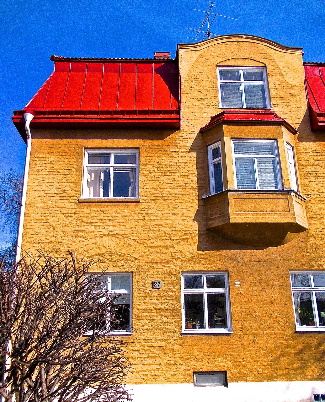 Fasadas, 1910-Tieji Metai, Gamla Enskede, Stockholm, Nemokamos Nuotraukos,  Nemokama Licenzija