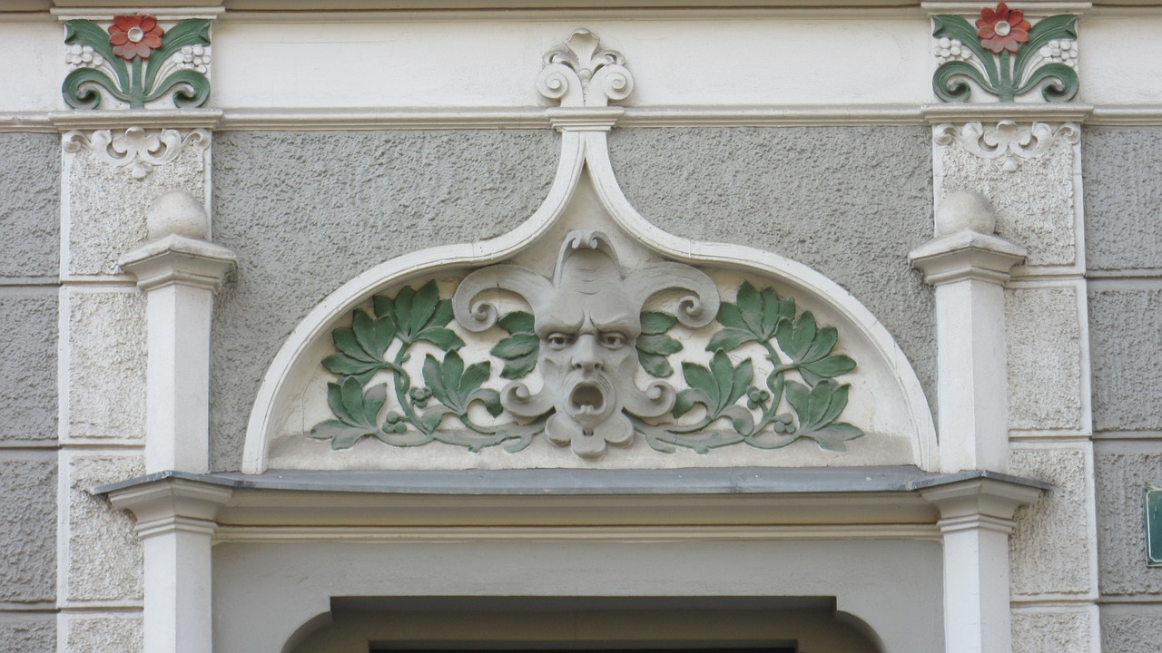 Fasadas, Ornamentas, Art Nouveau, Architektūra, Graz, Nemokamos Nuotraukos,  Nemokama Licenzija