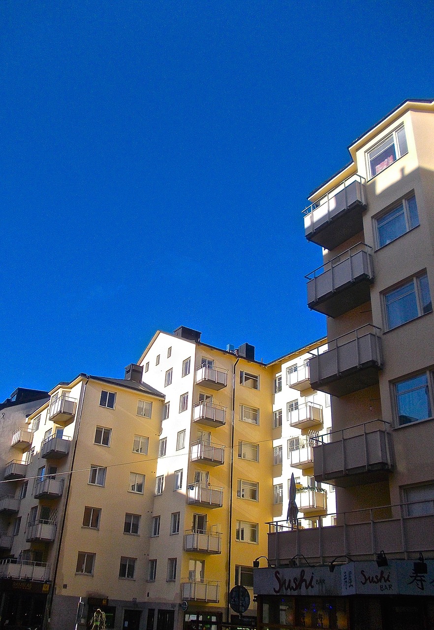 Fasadas, Miestas, St Pauls Gatvė, Södermalm, Stockholm, Nemokamos Nuotraukos,  Nemokama Licenzija