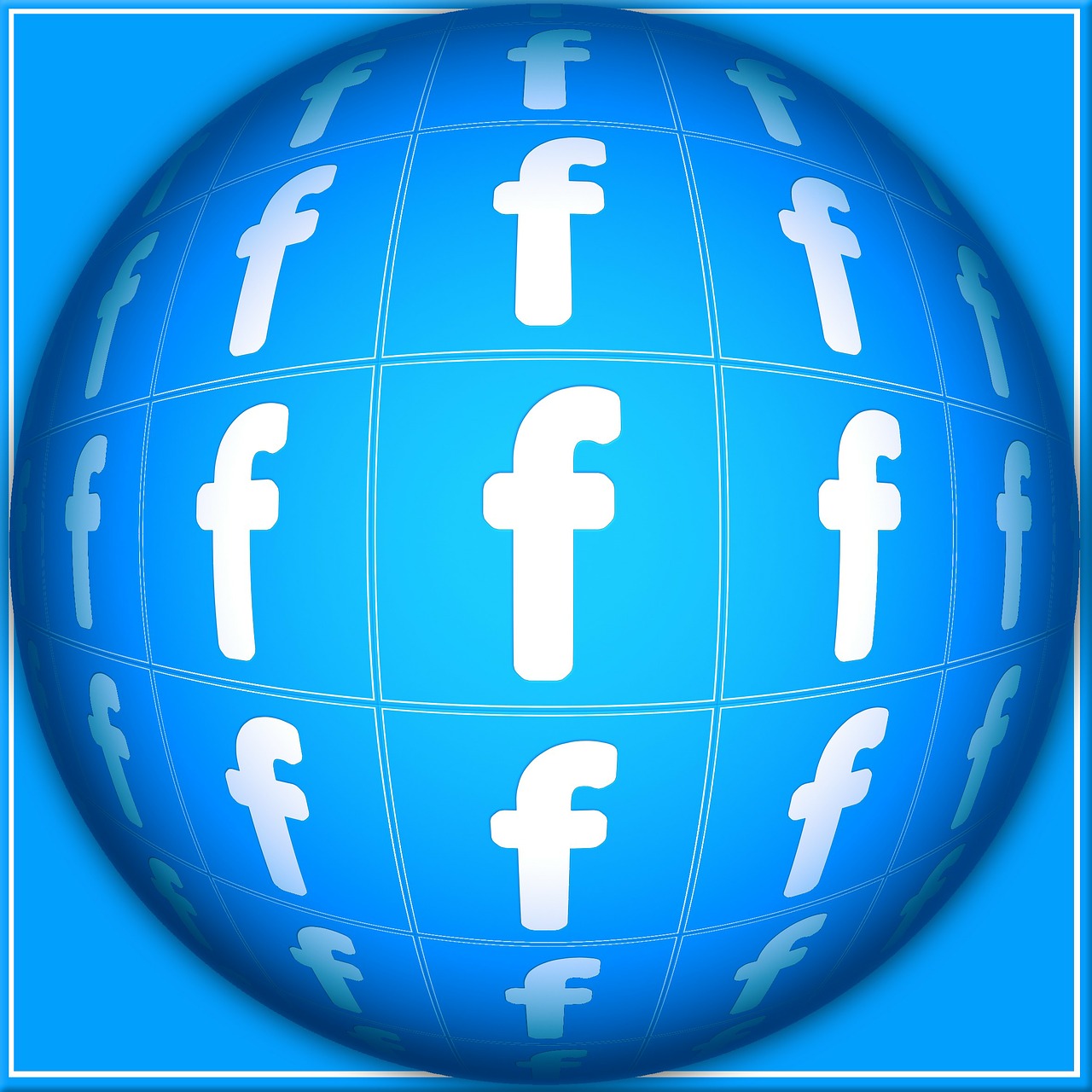 Facebook, Gaublys, E Mail, Rutulys, Žemė, Pasaulis, At, Paštas, Elektroninis Paštas, Žinios