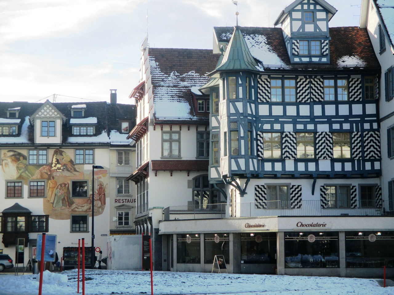 Fachwerkhaus, Santūra, Senamiestis, Architektūra, Pastatas, St Gallen, Nemokamos Nuotraukos,  Nemokama Licenzija