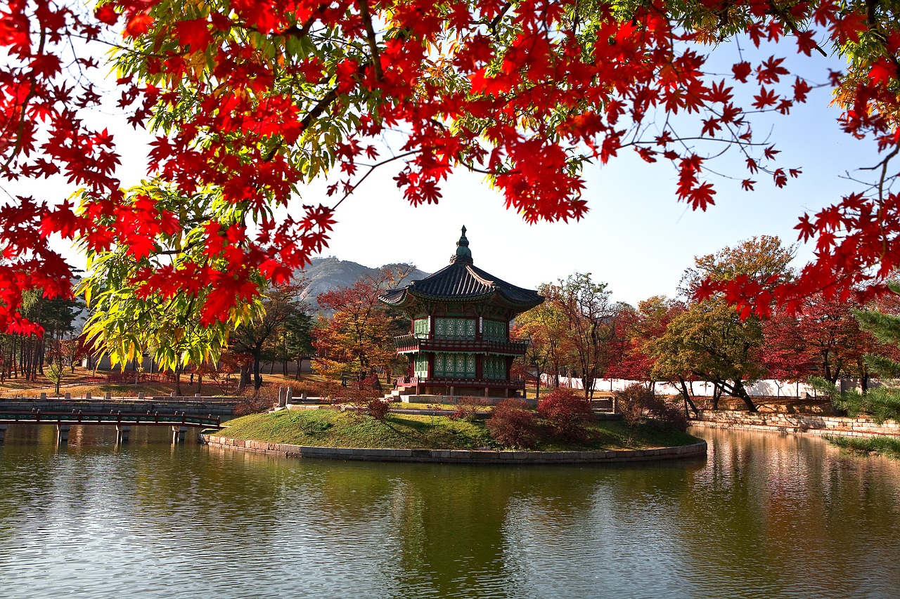 Priešais Sode, Gyeongbok Rūmai, Kultūros Vertybė, Stogo Čerpė, Korėjos Respublika, Korėjos Kultūra, Uždraustasis Miestas, Tradicinis, Namai, Korėja