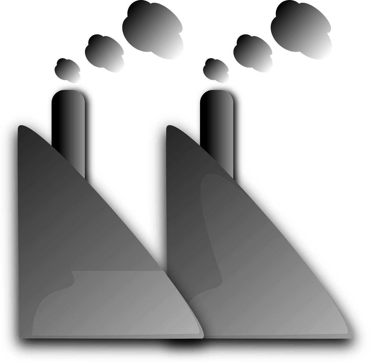 Gamykla, Dūmai, Kaminas, Industrija, Tarša, Teršalai, Pramoninis, Nemokama Vektorinė Grafika, Nemokamos Nuotraukos,  Nemokama Licenzija