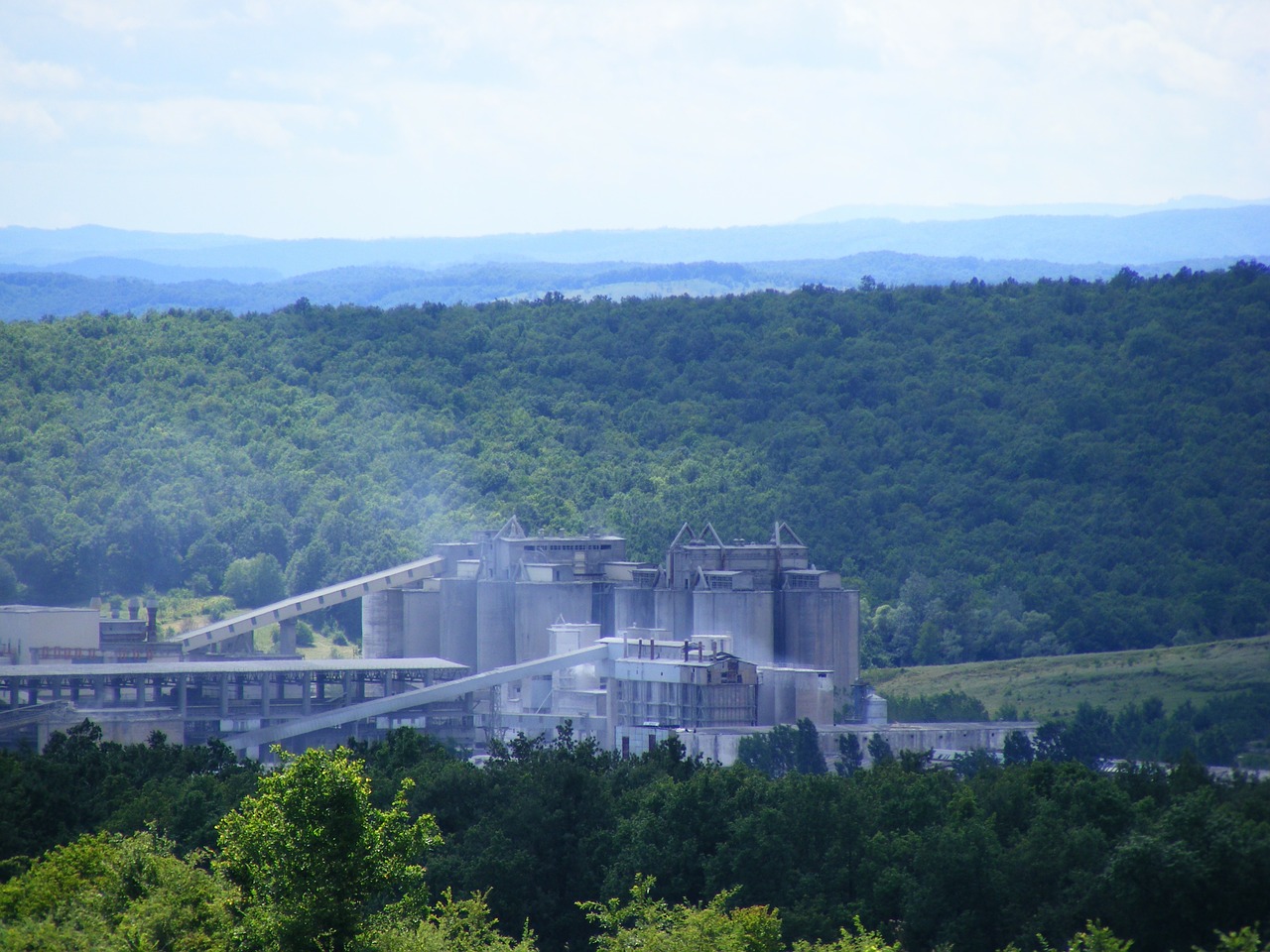 Gamykla, Cementas, Lafarge-Barsesti, Verslo Finansai, Industrija, Statyba, Betonas, Augalas, Gamyba, Darbo