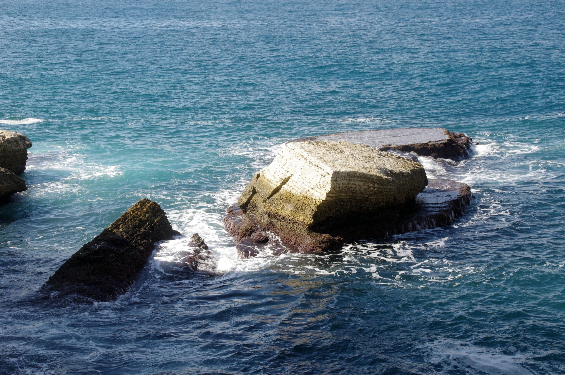 Balta,  Uolos,  Kritęs,  Rokas,  Jūra,  Viduržemio Jūros,  Rosh & Nbsp,  Hanikra,  Izraelis,  Urvai