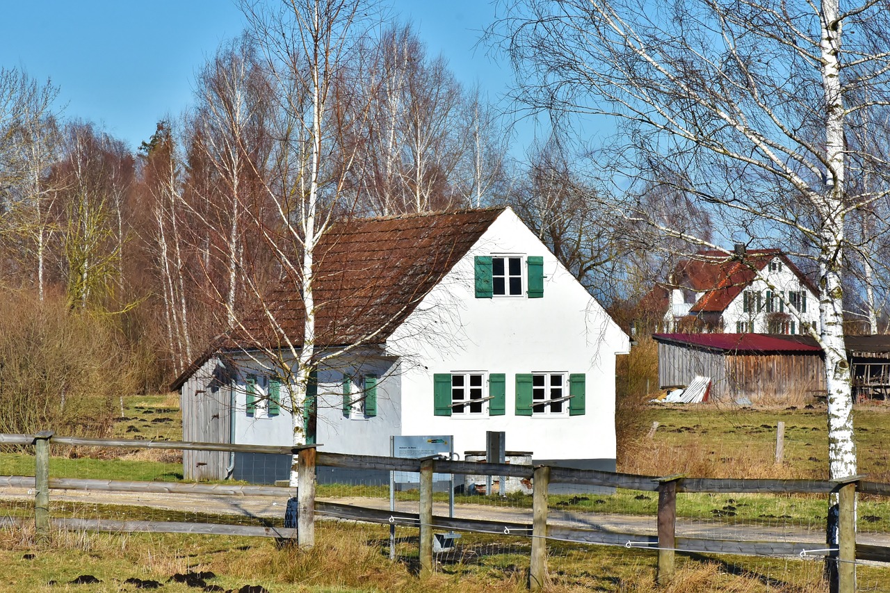 Ūkis, Bauerhofmuseum, Kaimas, Tvartas, Akmuo, Dangus, Debesys, Gamta, Lauke, Žemė