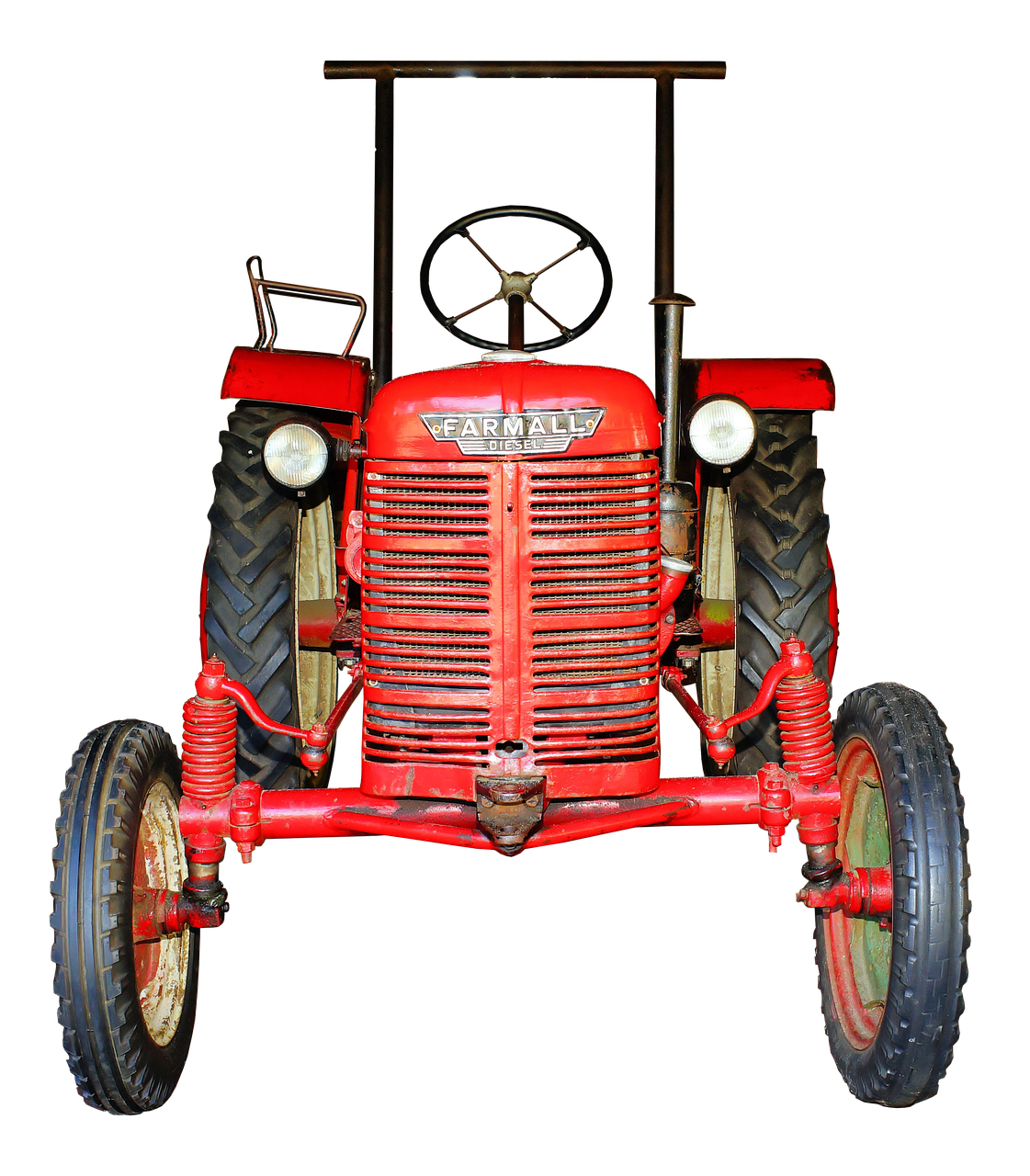 Farmall, Dyzelinas, Traktorius, Funkcinis, Žemdirbystė, Variklis, Istoriškai, Žemės Ūkio Mašina, Istorinis Traktorius, Oldtimer