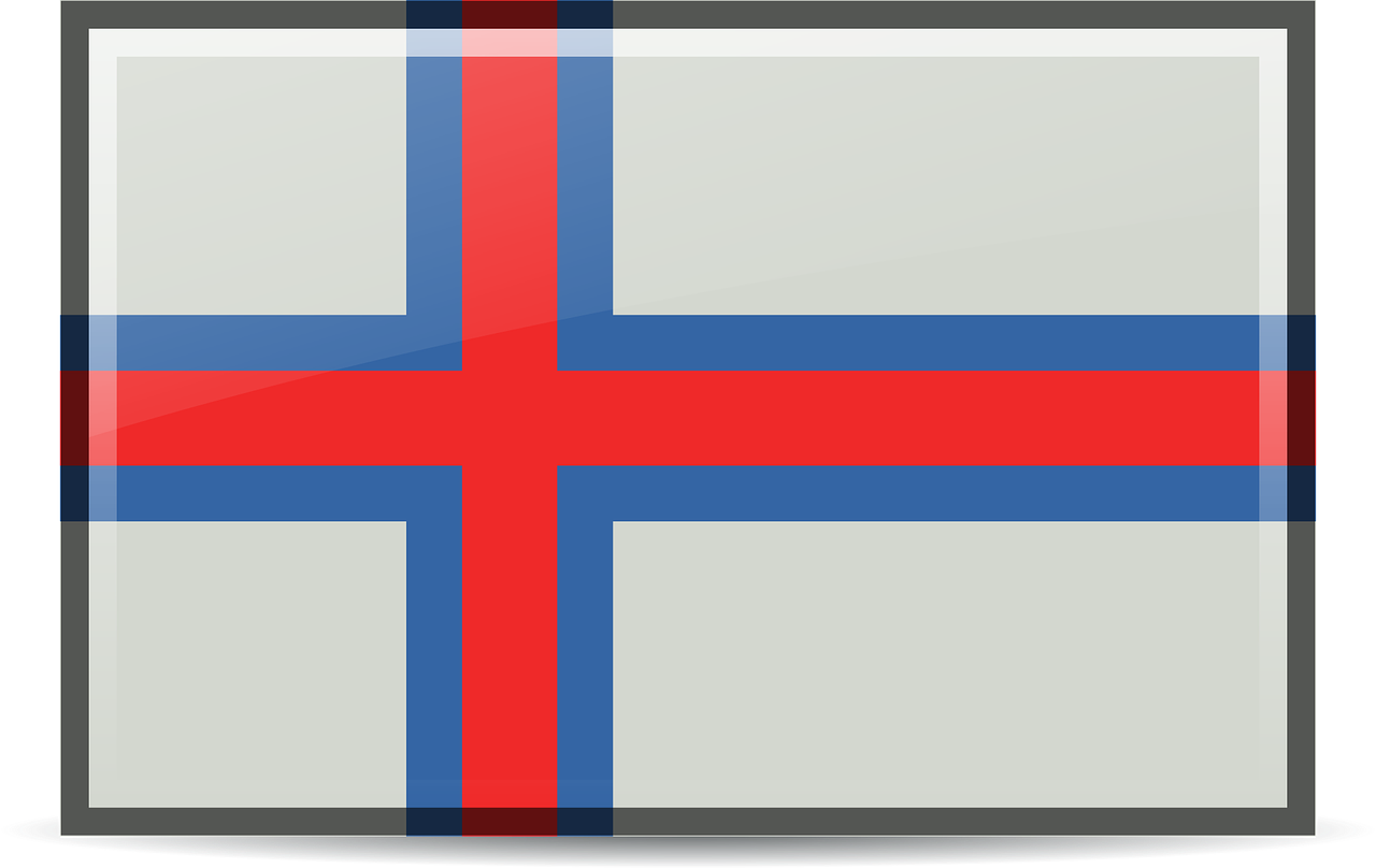 Farerų Salos, Vėliava, Piktogramos, Rodentijos Piktogramos, Skandinaviškas Kryžius, Simbolis, Nemokama Vektorinė Grafika, Nemokamos Nuotraukos,  Nemokama Licenzija