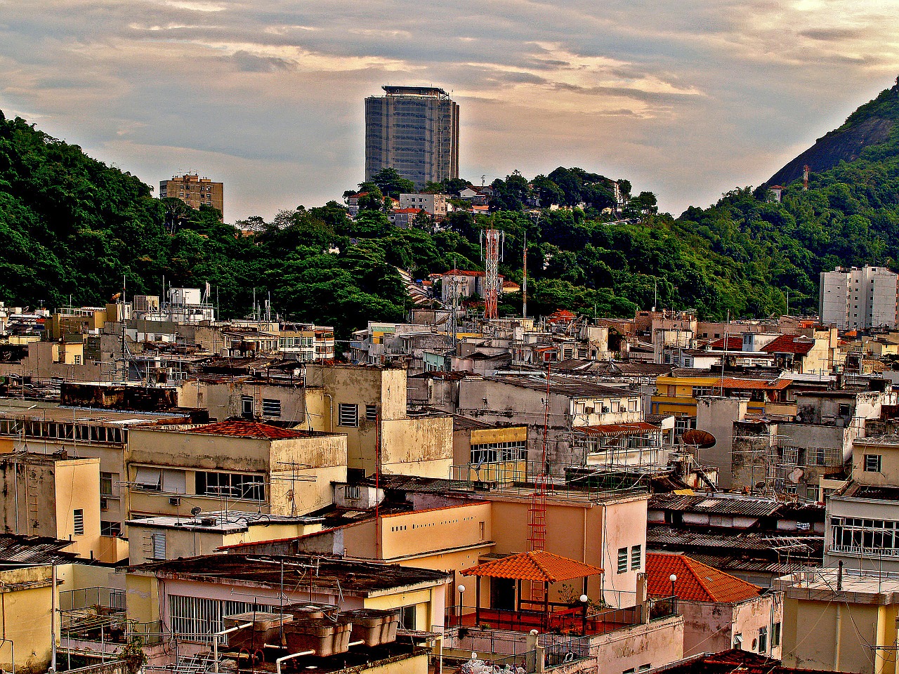 Favelas, Pastatai, Kateriai, Rio De Žaneiras, Brazilija, Rytas, Nemokamos Nuotraukos,  Nemokama Licenzija