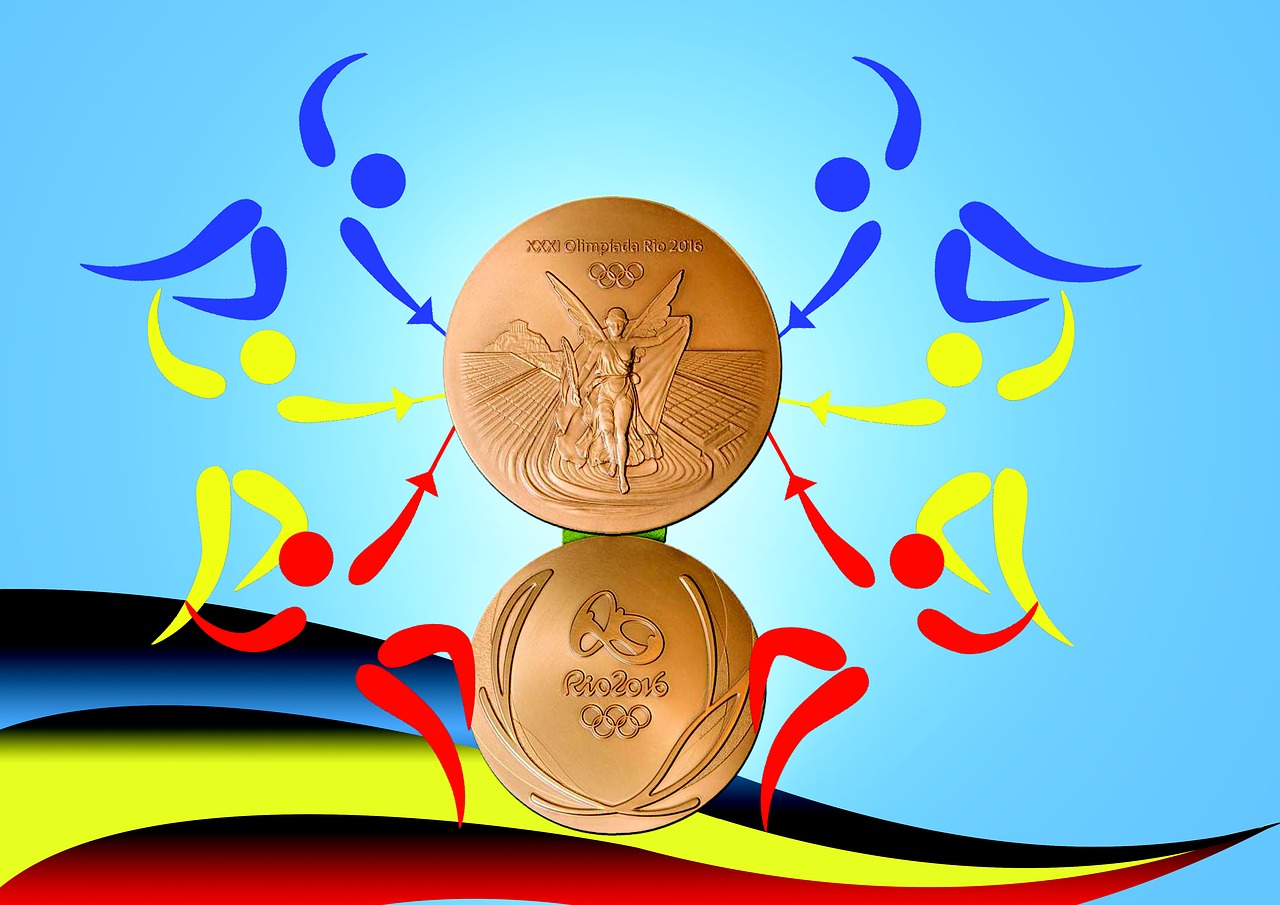 Tvoros, Medalis, Olimpinės Žaidynės, Rio 2016, Logotipas, Konkursai, Olimpinės Žaidynės, Nemokamos Nuotraukos,  Nemokama Licenzija