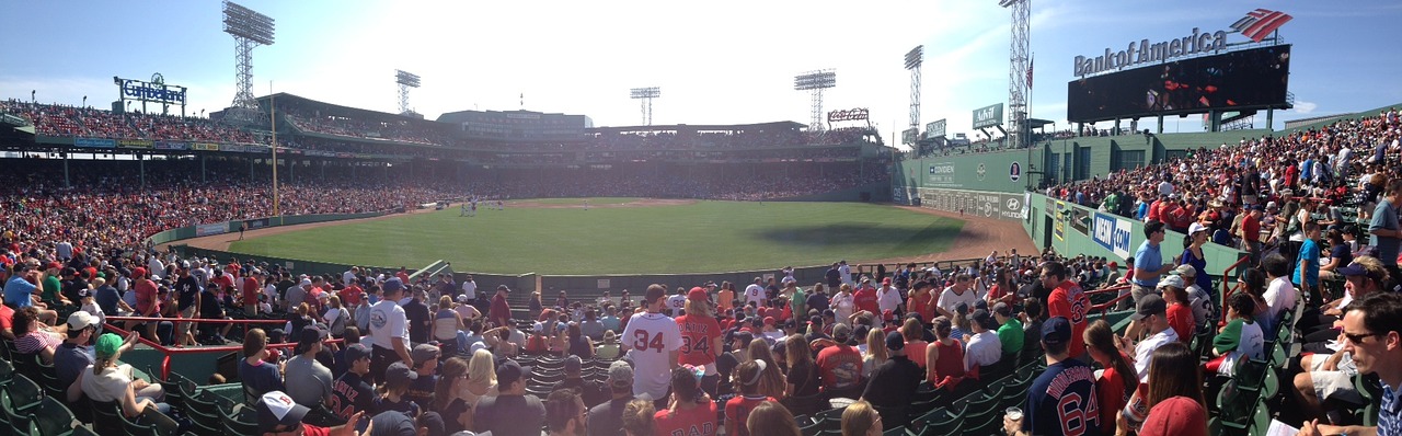 Fenway Parkas, Beisbolo Deimantas, Beisbolo Žaidimas, Žalias Monstras, Nemokamos Nuotraukos,  Nemokama Licenzija