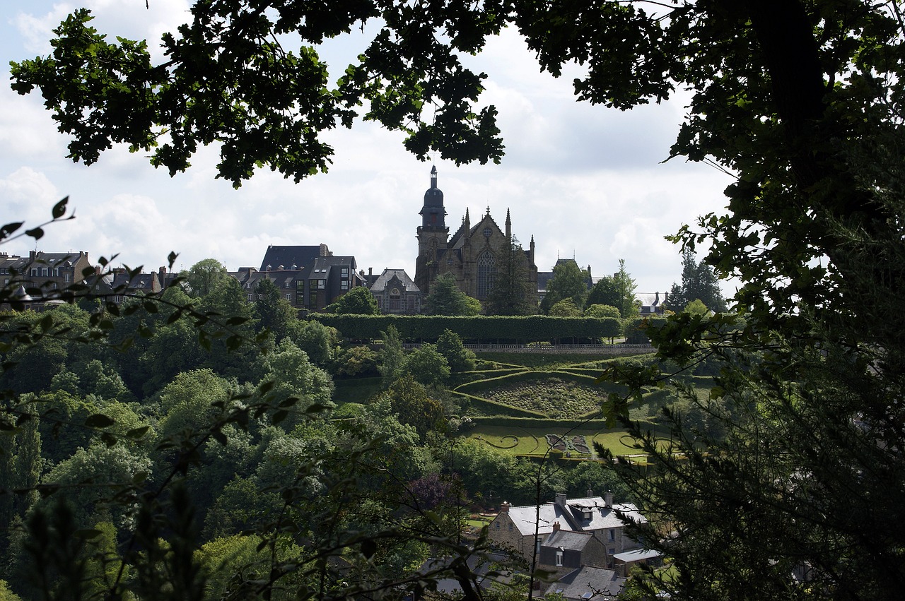 Paparčiai,  Brittany,  Ille-Et-Vilaine,  Saint-Léonard,  Bažnyčia,  Viduramžių,  Viduramžių Miestas,  Architektūra,  Namas,  Stogas