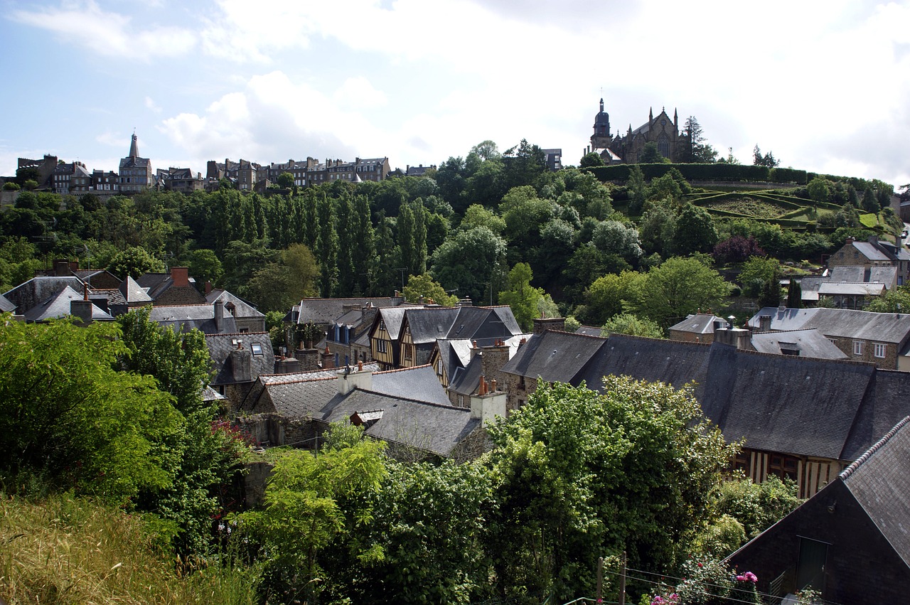 Paparčiai,  Brittany,  Ille-Et-Vilaine,  Saint-Léonard,  Bažnyčia,  Viduramžių,  Viduramžių Miestas,  Varpinė,  Paparčių Varpinė,  Architektūra