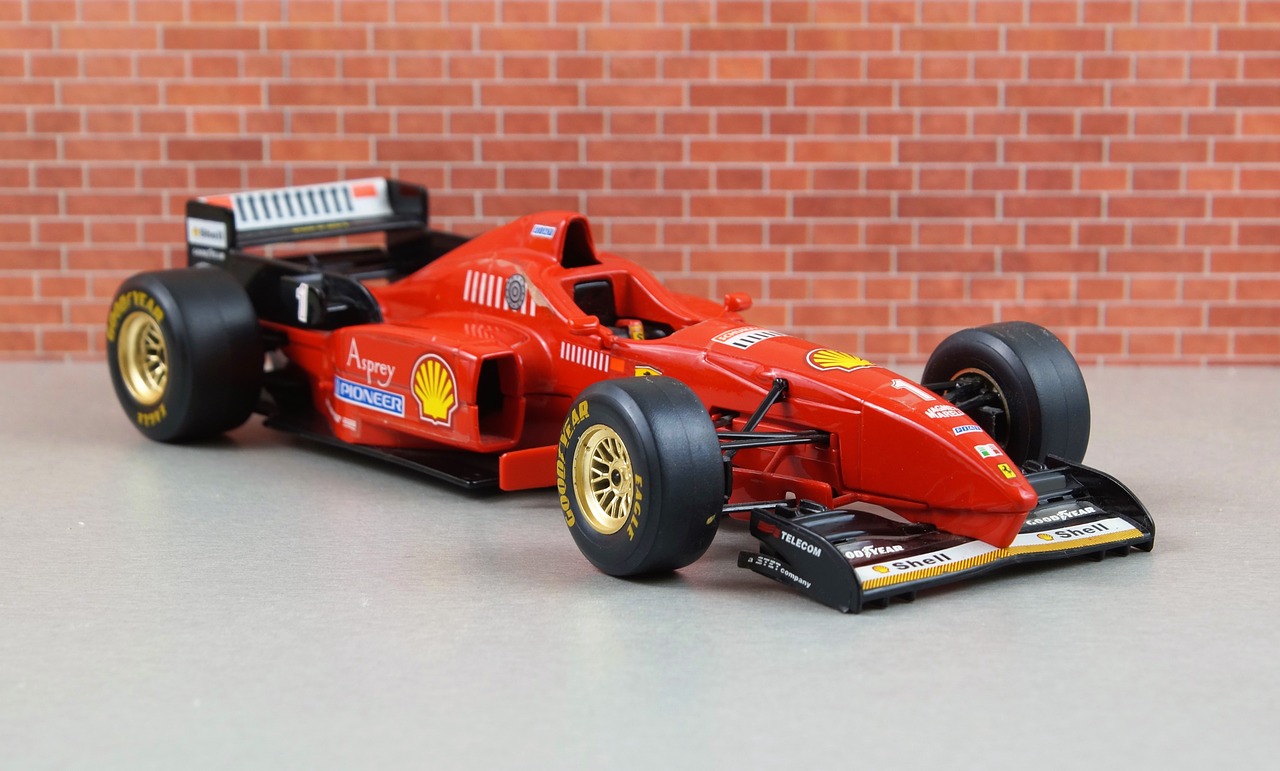 Ferrari, F310, Formulė 1, Michael Schumacher, Automatinis, Žaislai, Modelis Automobilis, Modelis, Transporto Priemonės, Raudona