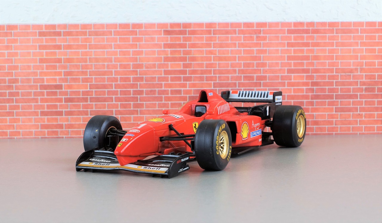 Ferrari, F310, Formulė 1, Michael Schumacher, Automatinis, Žaislai, Modelis Automobilis, Modelis, Transporto Priemonės, Raudona