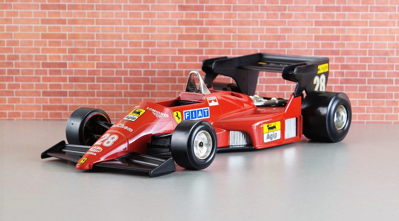 Ferrari, Formulė 1, Michael Schumacher, Gerhard Berger, Automatinis, Žaislai, Modelis Automobilis, Modelis, Transporto Priemonės, Raudona