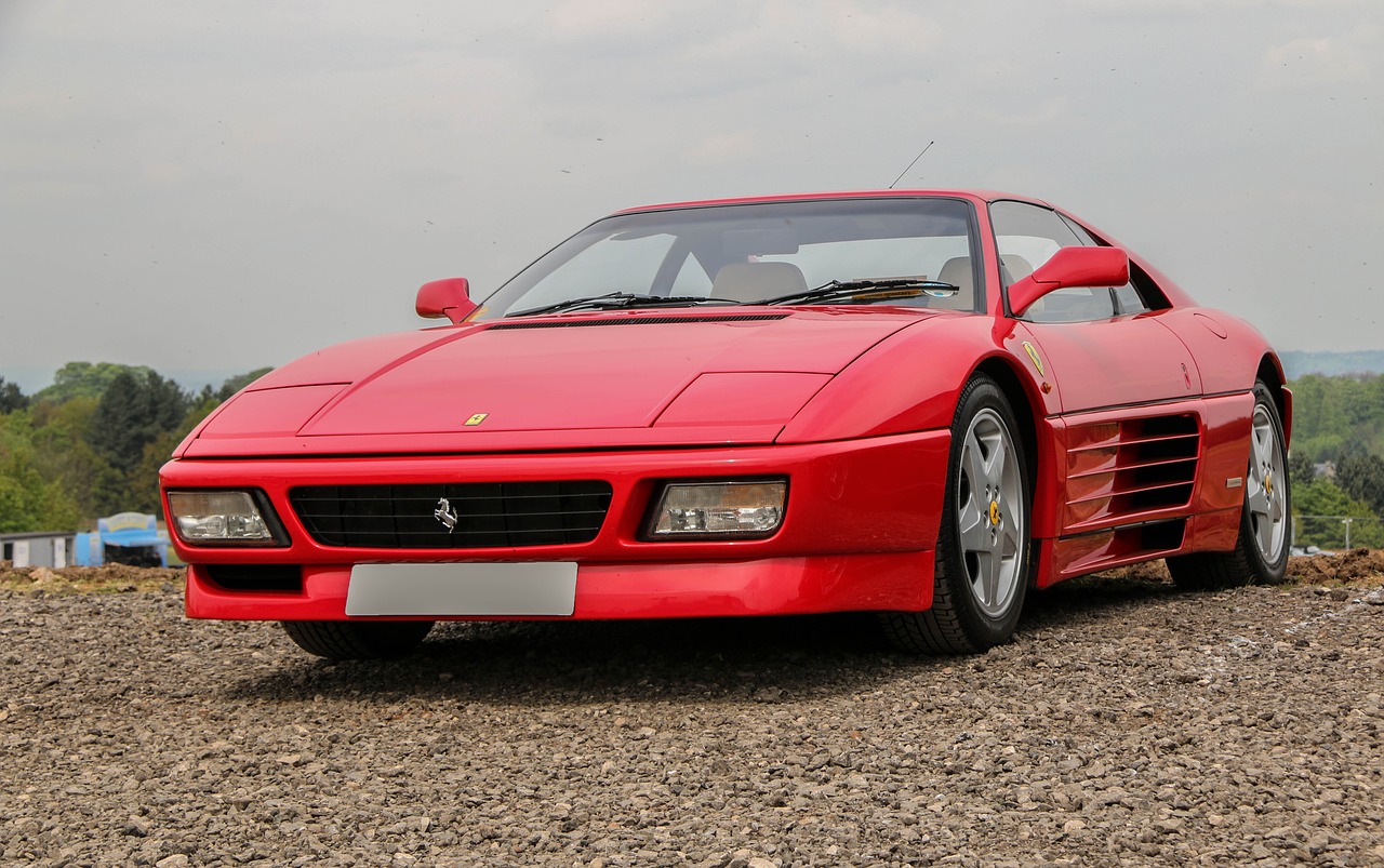 Ferrari 348, Ferrari, Supercar, Rodyti, Autoshow, Stilius, Automobilis, Automatinis, Transporto Priemonė, Motorshow
