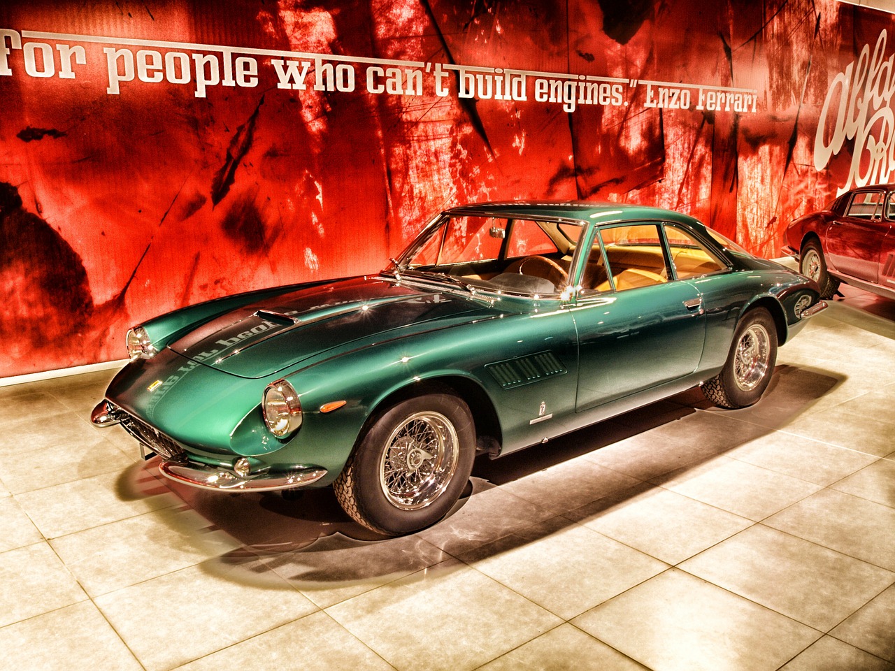 Ferrari 500, 1965, Automobilis, Automobilis, Hdr, Transporto Priemonė, Motorinė Transporto Priemonė, Mašina, Automobilis, Automatinis