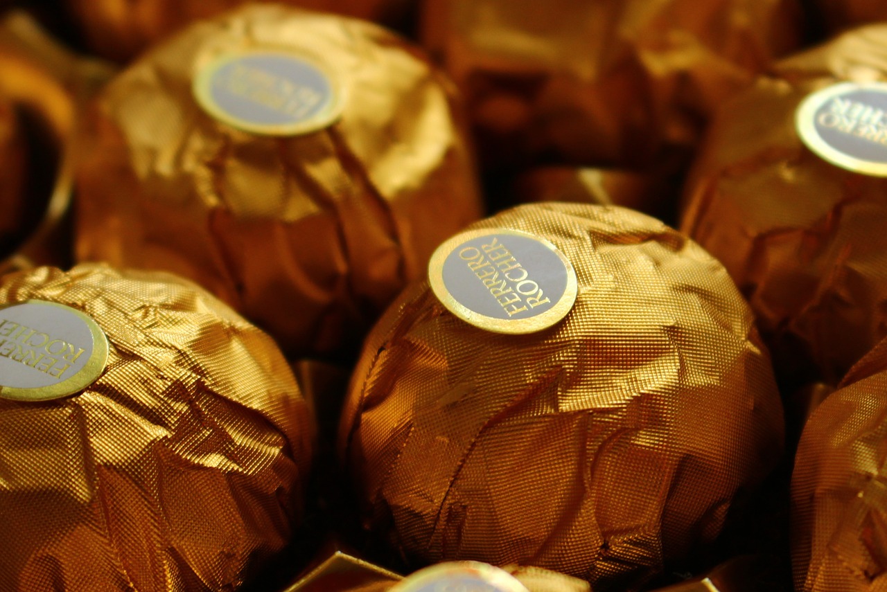 Ferrero, Šokoladas, Auksas, Nemokamos Nuotraukos,  Nemokama Licenzija