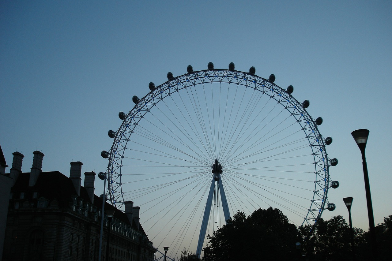 Ferris Ratas, Londonas, Londono Akis, Nemokamos Nuotraukos,  Nemokama Licenzija