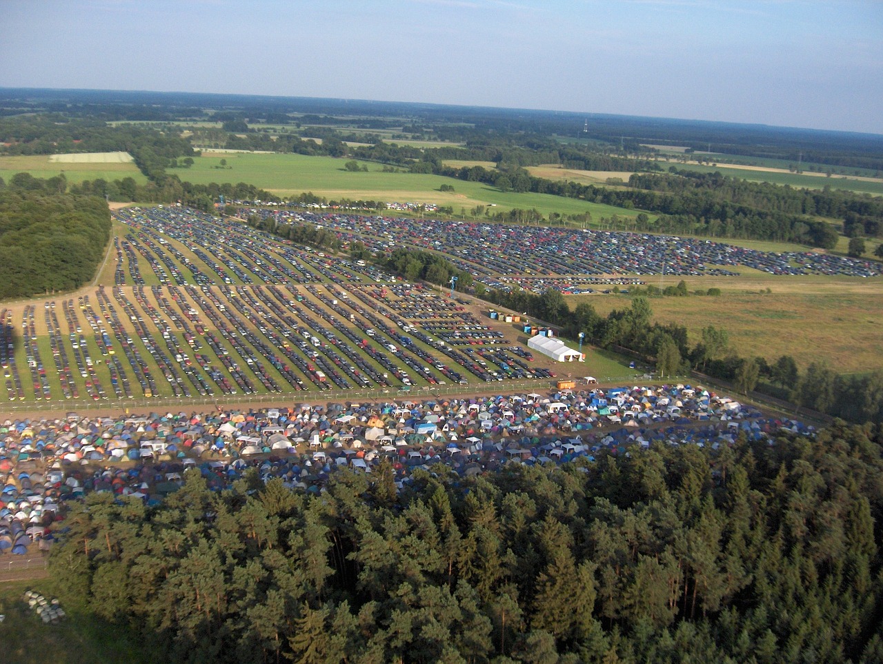 Festivalis, Oro Vaizdas, Automobilių Stovėjimo Aikštelė, Nemokamos Nuotraukos,  Nemokama Licenzija