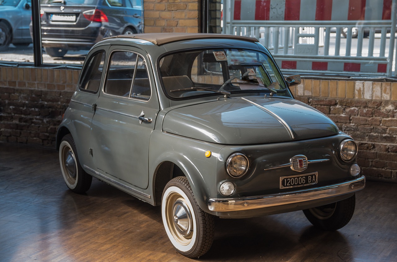 Fiat,  500,  Cinquecento,  Automatinis,  Transporto Priemonės,  Klasikinis,  Pkw,  Nostalgija,  Oldtimer,  Mažas Automobilis