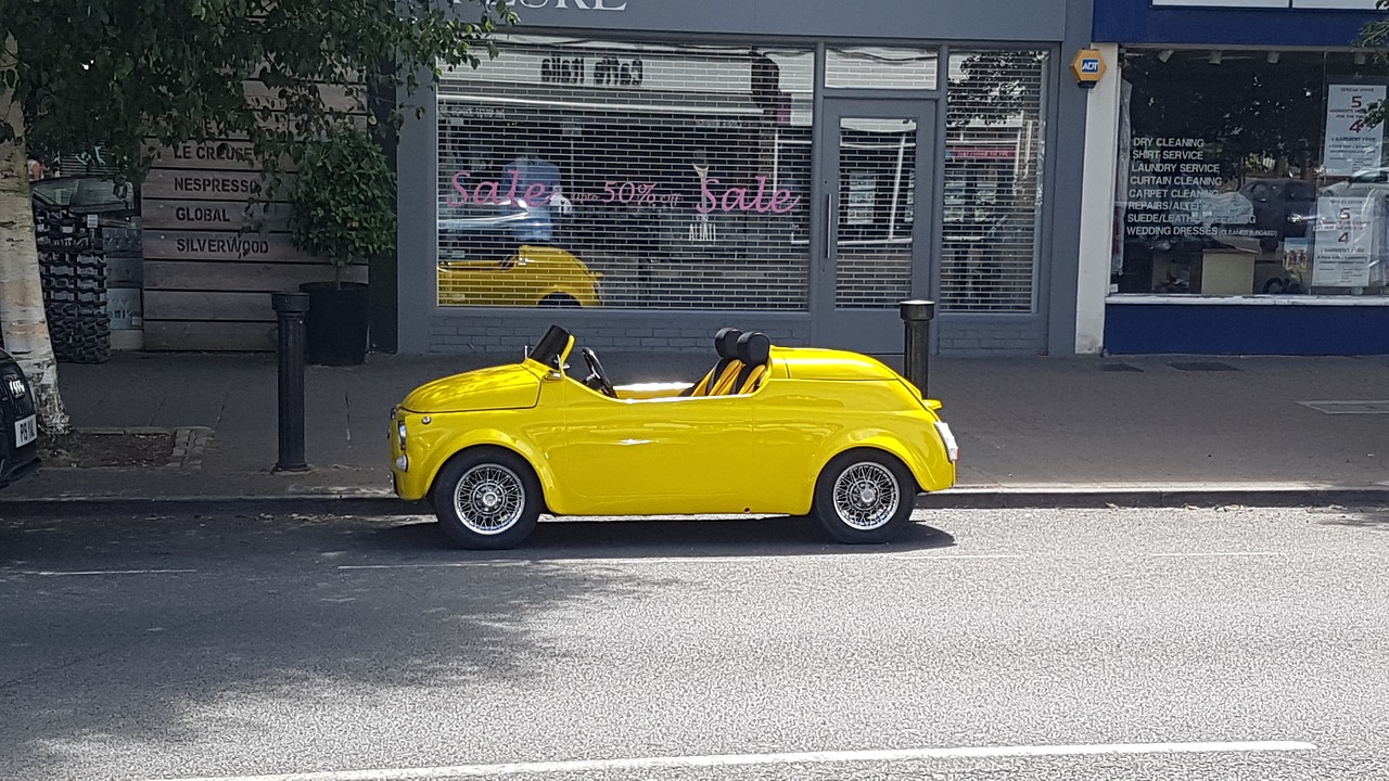 Fiat 500,  Noddy Automobilis,  Saunus, Nemokamos Nuotraukos,  Nemokama Licenzija