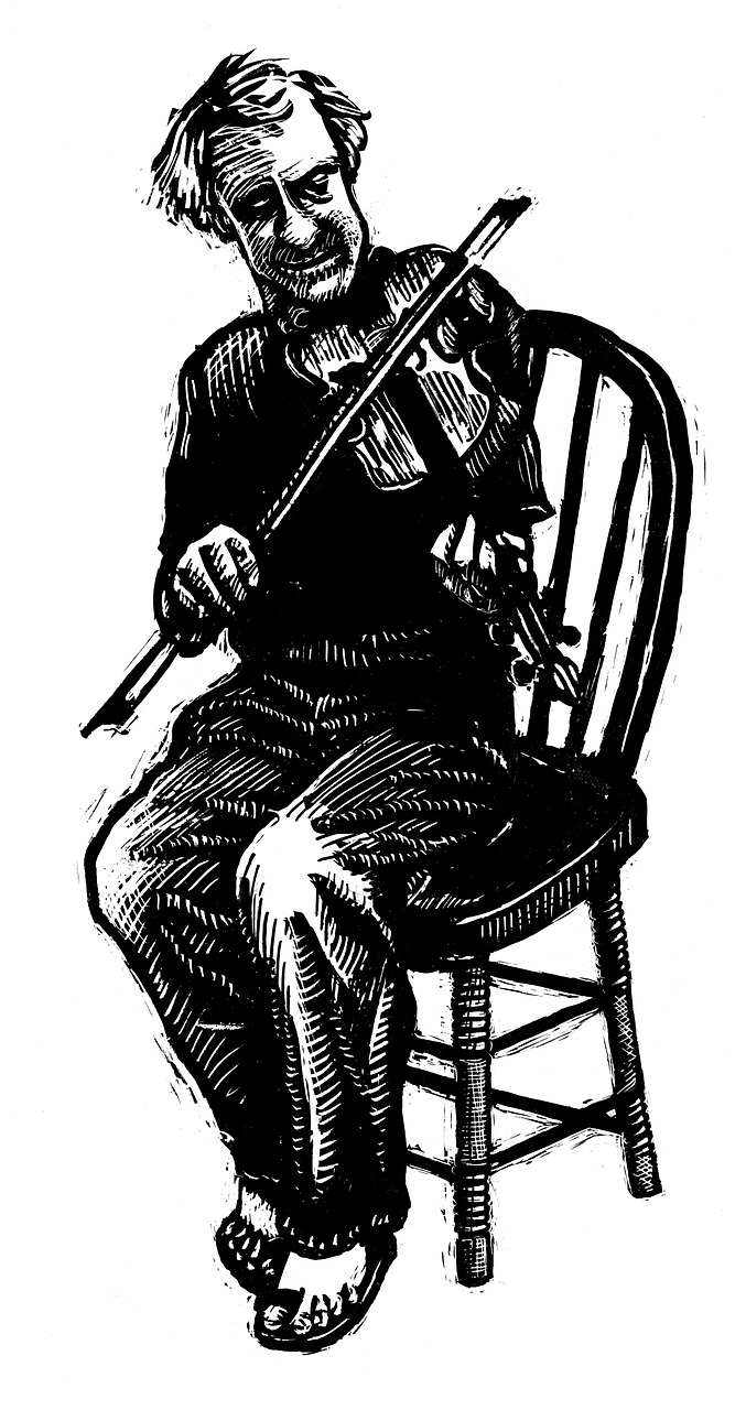 Fiddler, Muzika, Muzikantas, Smuikas, Smuikininkas, Instrumentas, Smuikas, Žaidėjas, Muzikinis, Lankas