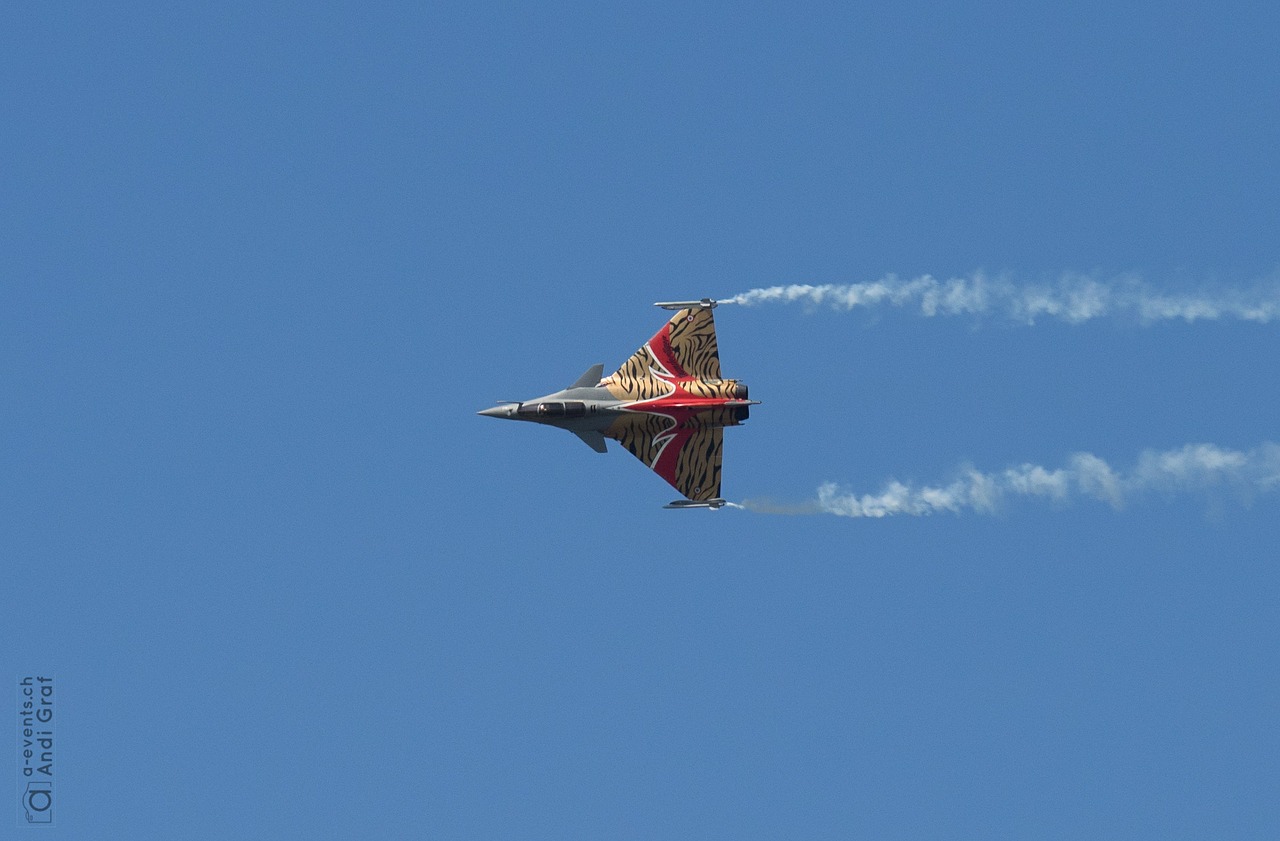 Naikintuvas, Flugshow, Rafale, France, Nemokamos Nuotraukos,  Nemokama Licenzija