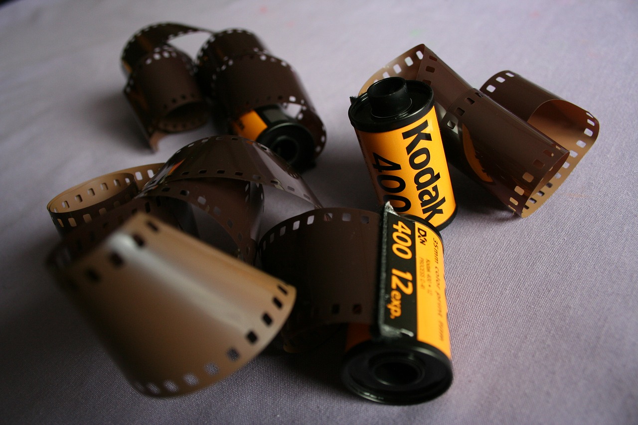 Filmas, Kodak, Fotografija, Senas, Neigiamas, Retro, Roll, Įranga, Celiuloidas, Medžiaga