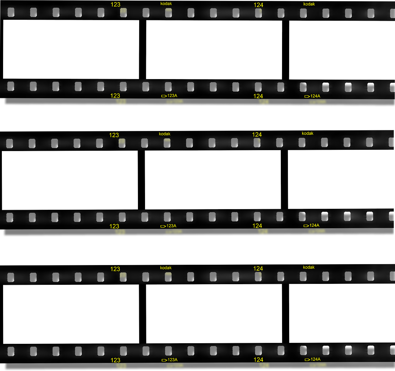 Filmstrip, Filmas, Kodak, Juoda, Juostelės, Nemokamos Nuotraukos,  Nemokama Licenzija