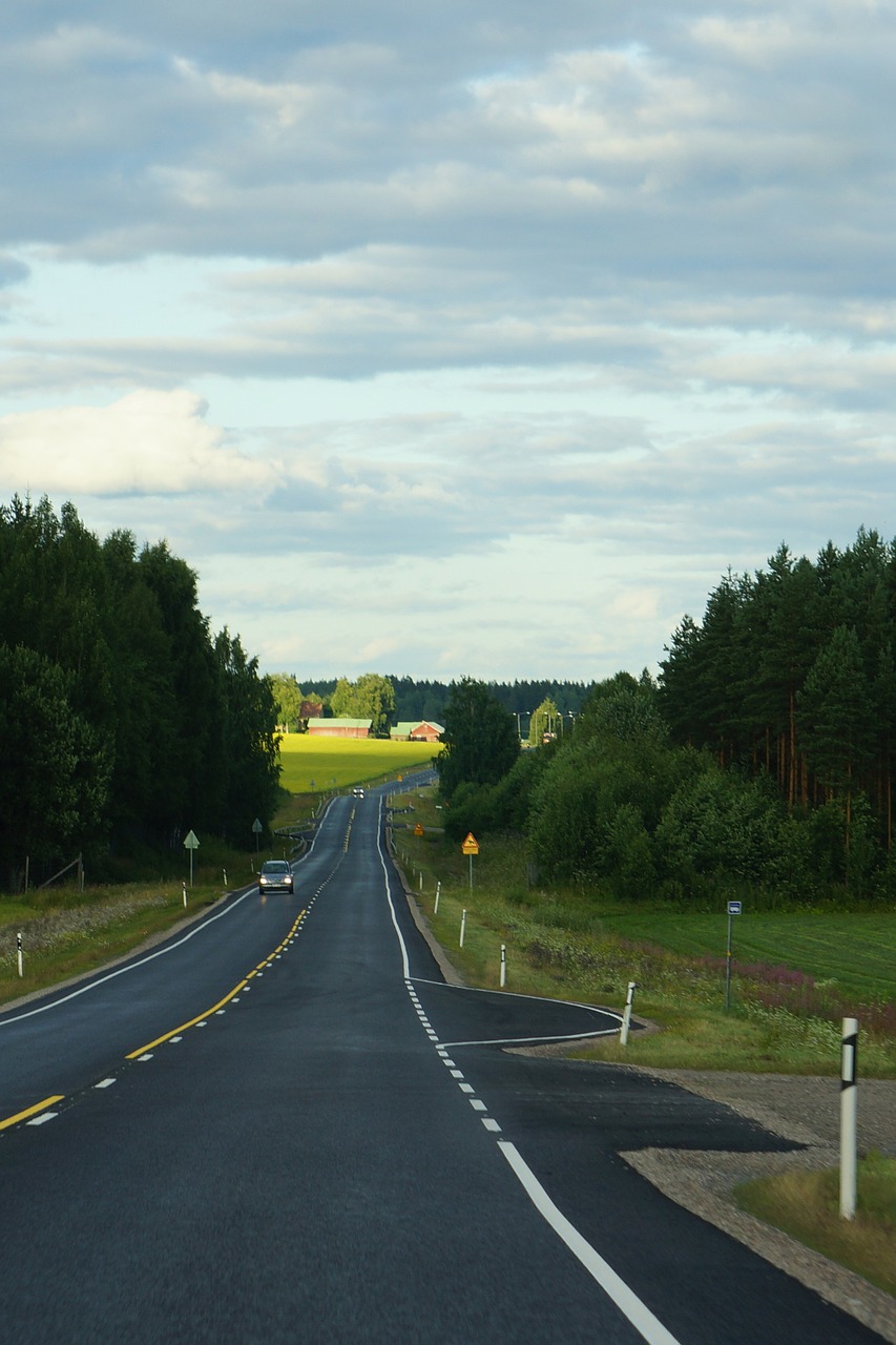 Suomių, Kelias, Kelyje, Tiesiogiai, Nemokamos Nuotraukos,  Nemokama Licenzija