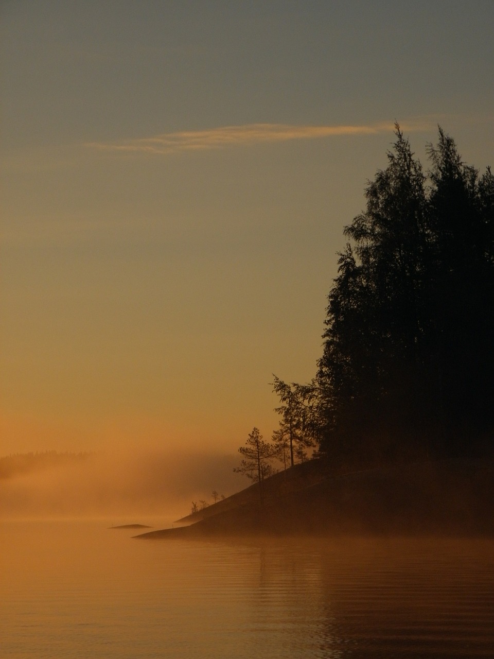 Suomių, Saimaa, Savonlinna, Dangus, Ežeras, Saulėtekis, Saulės Šviesa, Ežeras Finlande, Saulėtas, Archipelagas