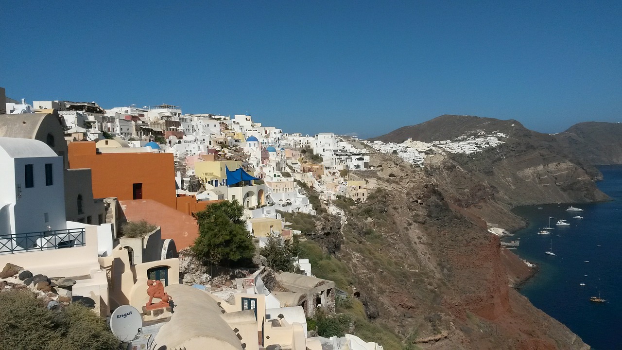 Fira, Santorini, Tira, Nemokamos Nuotraukos,  Nemokama Licenzija