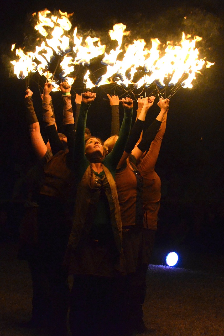 Ugnies Šokis, Keltų Festivalis, Keltų Pramogos, Nemokamos Nuotraukos,  Nemokama Licenzija