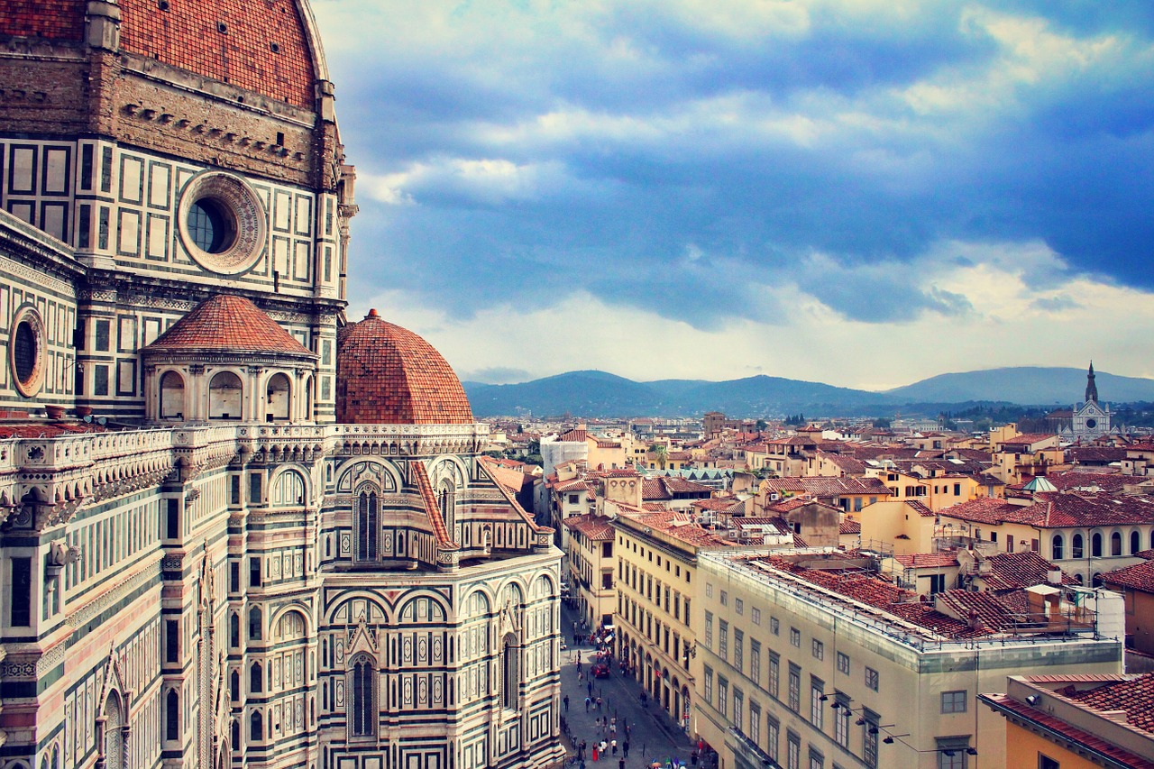 Firenze, Florencija, Italy, Architektūra, Ispanų, Istorinis, Pastatas, Katedra, Religija, Toskana