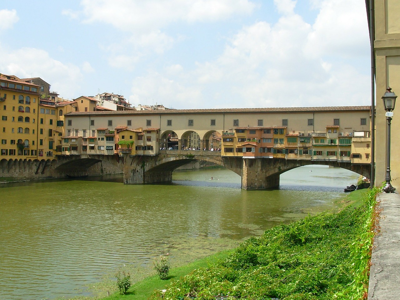 Firenze, Tiltas, Upė, Arno, Ponte Vecchio, Florencija, Toskana, Nemokamos Nuotraukos,  Nemokama Licenzija