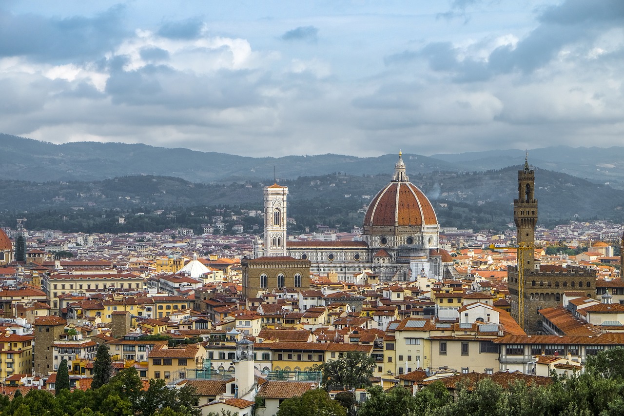 Firenze, Žvilgsnis, Miesto Panorama, Miestas, Senamiestis, Vaizdas, Vista, Nemokamos Nuotraukos,  Nemokama Licenzija