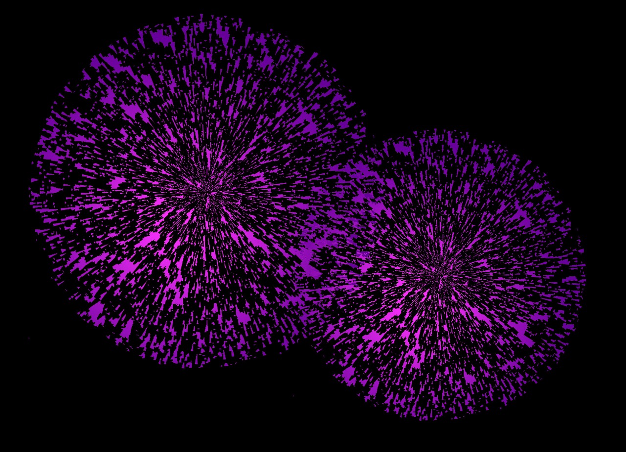 Fejerverkų Dailė, Sprogimas, Kibirkščių Dušas, Rožinis, Violetinė, Fejerverkai, Fonas, Naujųjų Metų Vakaras, Naujųjų Metų Diena, Laimingų Naujųjų Metų