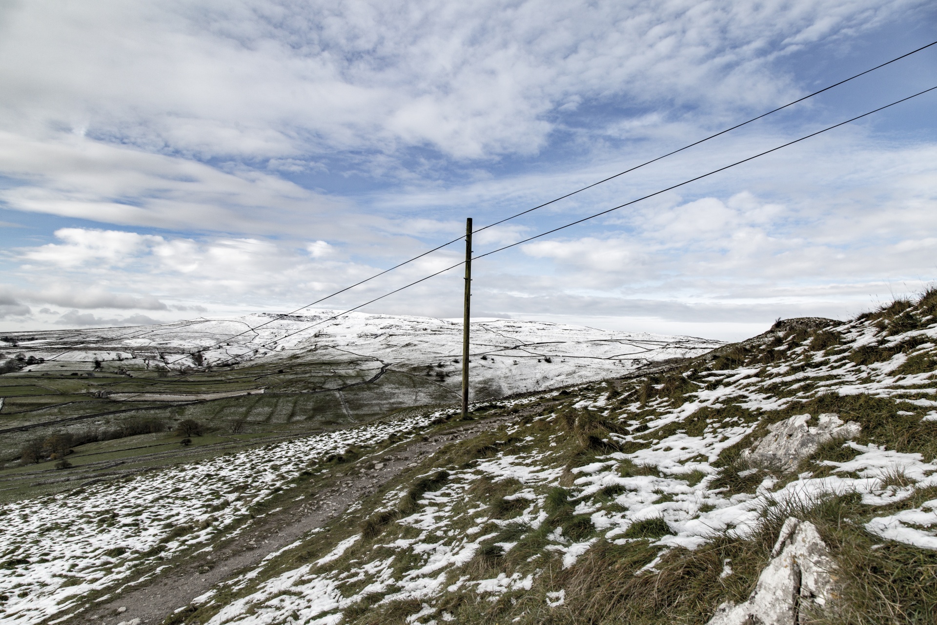 Malham,  Cove,  Uk,  Lauke,  Akmuo,  Parkas,  Nacionalinis,  Dales,  Žalias,  Šiaurė