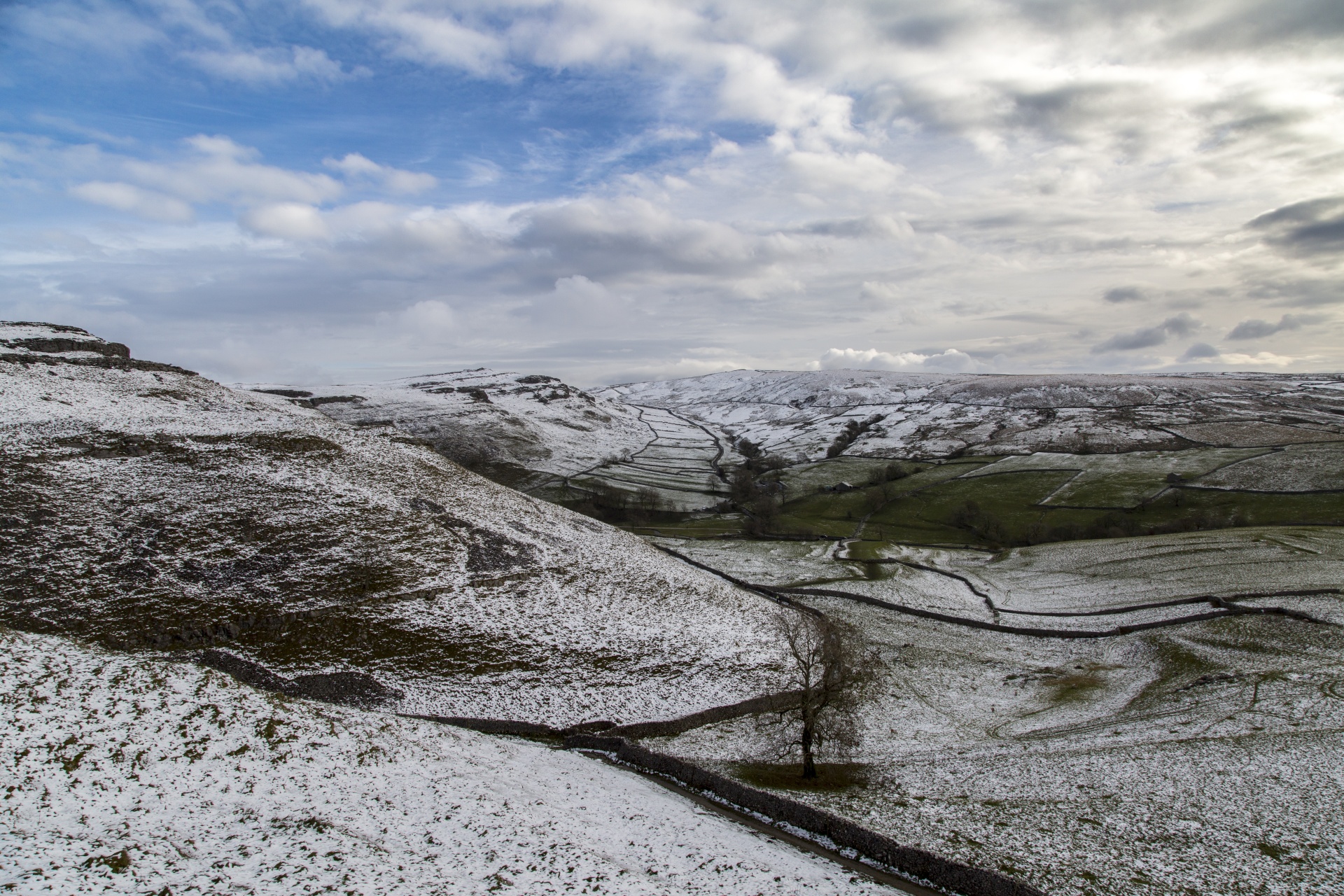 Malham,  Cove,  Uk,  Lauke,  Akmuo,  Parkas,  Nacionalinis,  Dales,  Žalias,  Šiaurė