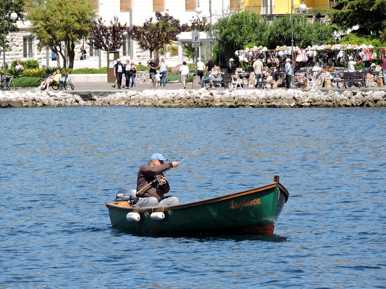 Žvejys, Valtis, Ežeras, Remi, Vanduo, Garda, Riva, Costa, Nemokamos Nuotraukos,  Nemokama Licenzija