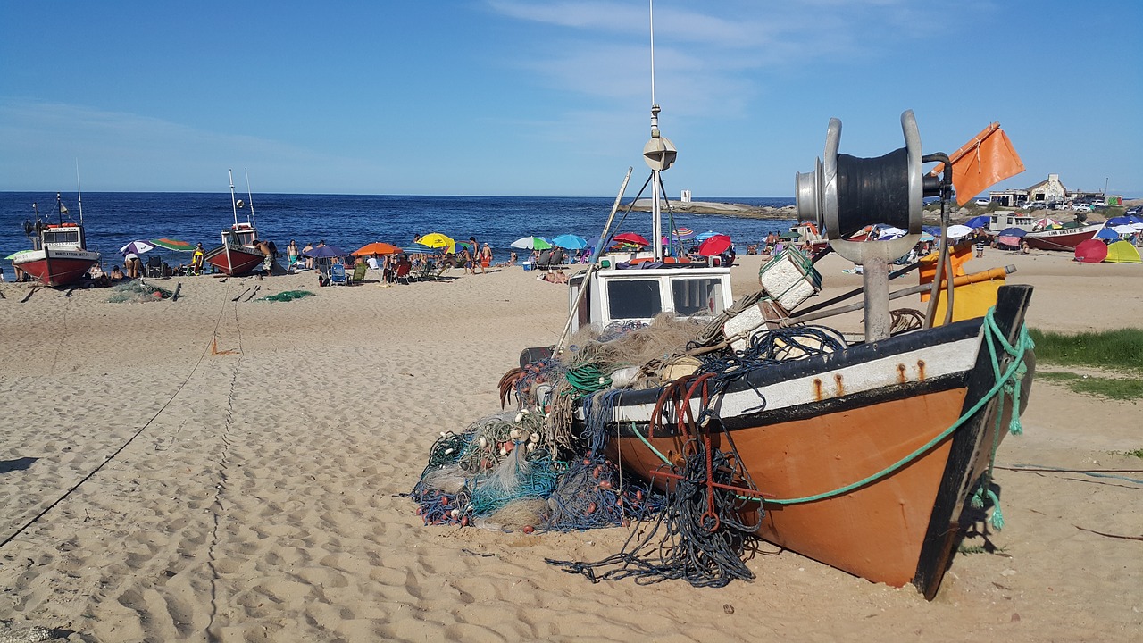 Žvejai, Papludimys, Punta Del Diablo, Rocha, Urugvajus, Nemokamos Nuotraukos,  Nemokama Licenzija