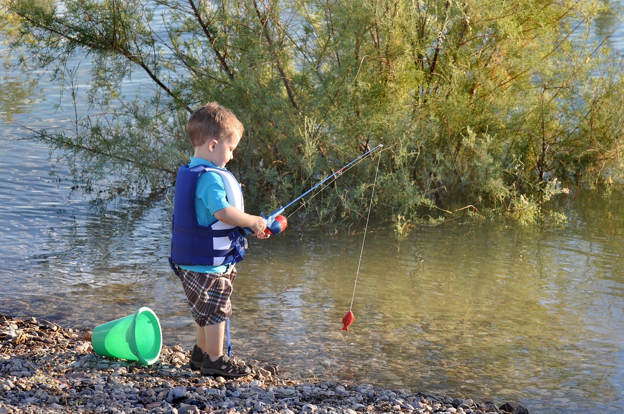 Žvejyba, Vaikas, Žvejys, Žvejys, Žvejyba, Veikla, Verpimo, Linksma, Liejimas, Ežeras