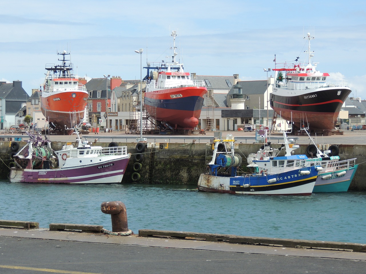 Žvejyba, Uostas, Traleris, Brittany, Finistère, Guilvinecas, Nemokamos Nuotraukos,  Nemokama Licenzija