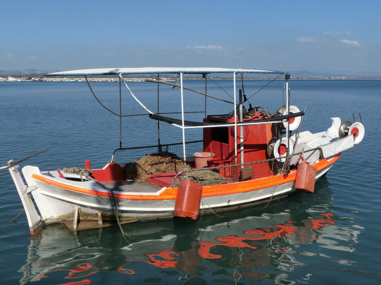 Žvejybos Laivas, Graikija, Viduržemio Jūros, Katákolon, Nemokamos Nuotraukos,  Nemokama Licenzija